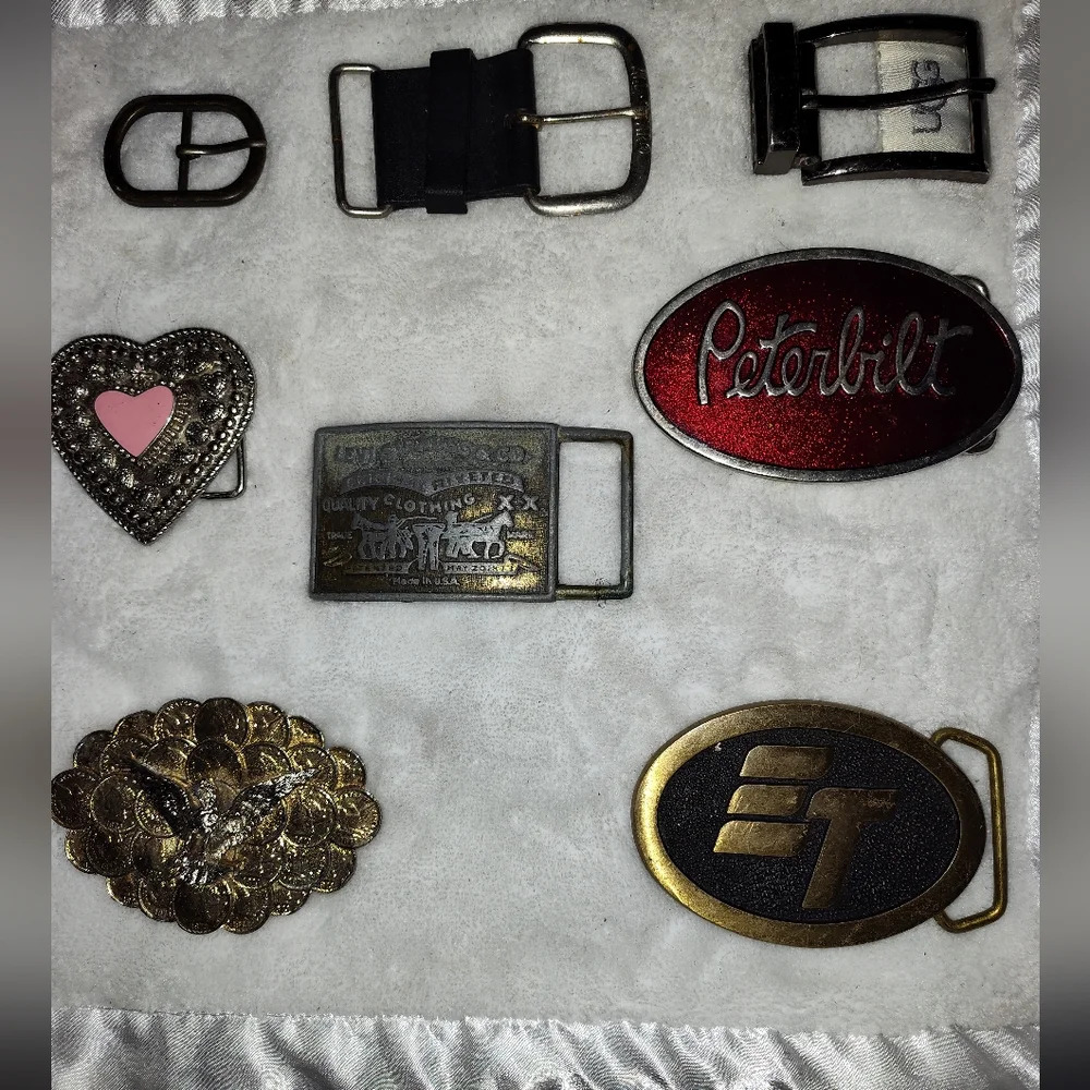 Belt buckle lot